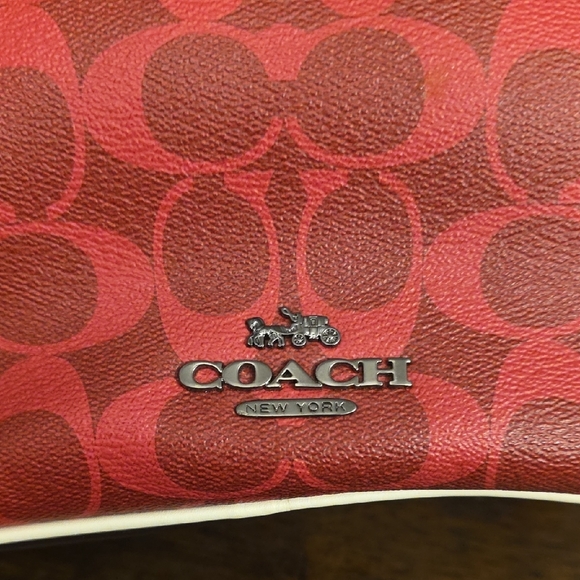 Coach JES Crossbody Blocked Signature Canvas - Picture 3 of 7